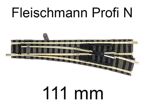 Fleischmann weiche rechts - weiche,