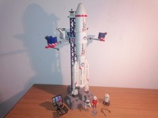 Playmobil 6195 Weltraumrakete, mit Basisstation