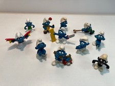 Schlumpf 11 Stück und 4 Peyo Schlumpf Figuren