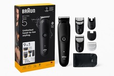 BRAUN All-in-One Series 5 Haarschneider 9 in1Set Barttrimmer Akku AIO5540 NEU