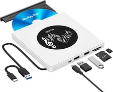 Pioneer-Matschita-LG-HP-Hatachi Blu-ray Recorder 5 in 1 Laufwerk USB 3.0 Weißßß