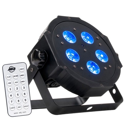 Adj mega hex par 5x6w - mega, rgbwa+uv