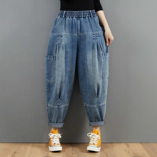 Damen jeans haremshose hose - jeans,