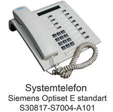 TELEFON SYSTEMTELEFON SIEMENS OPTISET E STANDART HICOM 100E 108 112 118 150E7h G