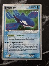 Pokémon Kyogre EX 95/100 Zustand Excellent Deutsch Holo