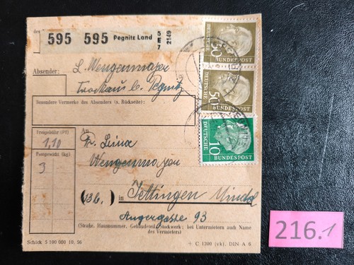 Bund heuss paketk 261x - mi,