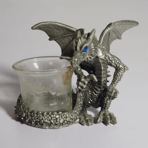 Drachen kerzenhalter metall - drachen,