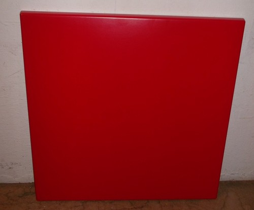 Werzalit tischplatte rot neu - tischplatte,