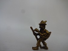 Metallfigur / 1999 Märchen Figur / Die goldene Gans / Messing