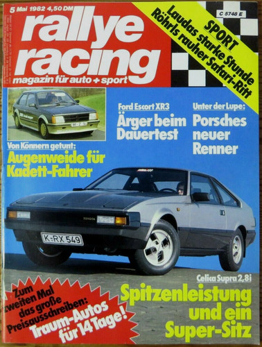 Rallye racing optisches - 05/82,