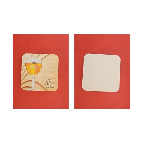 Leffe glas brauerei bierdeckel - leffe,