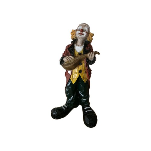 Großer clown mit laute von - clown,