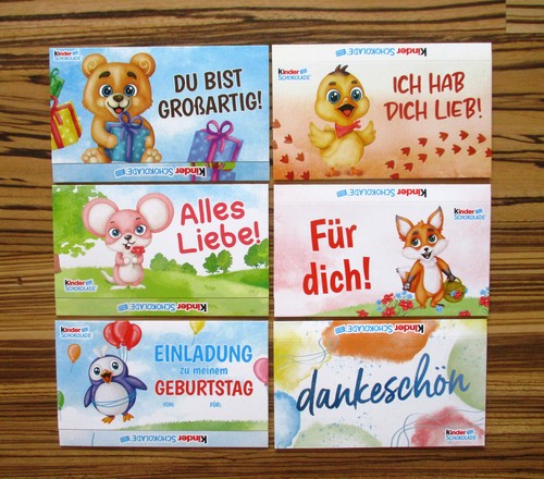 Kinder schokolade hülle - hülle, /