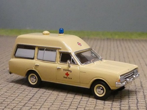 Brekina opel rekord - rekord, c