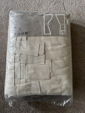 IKEA BOMULL Creme Vorhänge