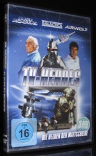 DVD TV-HEROES - BUCK ROGERS + KAMPFSTERN GALACTICA + AIRWOLF - 3 FILME ** NEU **