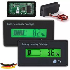 12V-72V LCD Anzeige Volt Monitor Batterie Kapazität Digital Voltmeter Spannung 