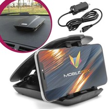 Universal Auto Handy Halterung KFZ Armaturenbrett Klapp Halter Set Ladekabel