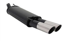 NOVUS Sportauspuff Gruppe N ESD 2x 76mm MS-Design für 3er BMW E90 + E91