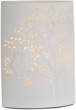 Gilde porzellan lampe ellipse - porzellan,