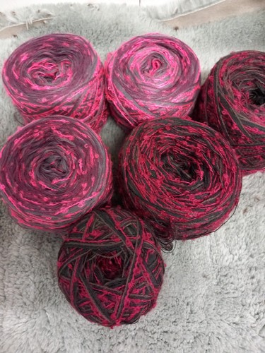 Wolle paket pinktöne 5x100g - paket,