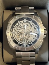 Fossil BQ2425 Automatik Herren-uhr - Edelstahl - mit Box & Zubehör