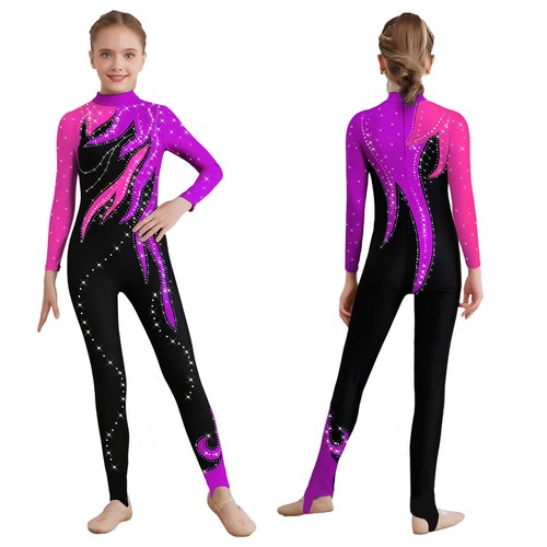 Mädchen turnanzug glitzer - mädchen,
