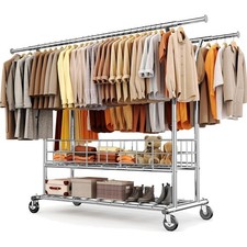 Schwerlast Kleiderständer auf