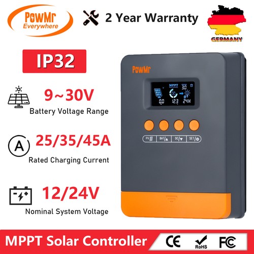 Powmr 25a 35a 45a mppt - 25a,
