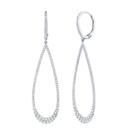 14k weißgold diamant - 14k,