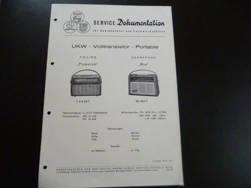 Original service manual - original,
