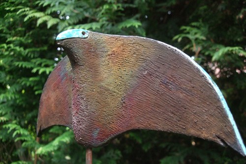 Feuervogel mit ständer - mit,