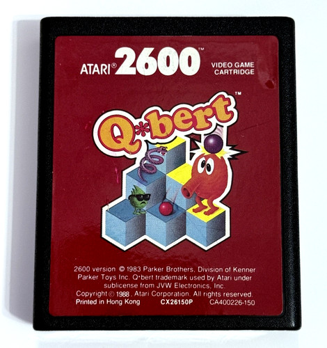 Bert atari - q*bert, *atari