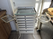 alter-Arztschrank , stumme Schwester ADMI / BAISCH  selten Barschrank Barwagen
