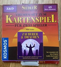Die Siedler von Catan Kartenspiel Erweiterung Zauberer und Drachen Themenset