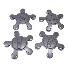 4x Audi A4 A5 A6  Alufelge Deckel Radkappe 4F0601165N ORIGINAL von NEUFAHRZEUG