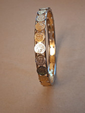 Armreif Münzen - vergoldet