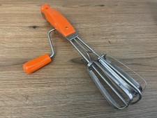 Nilsjohan Design Handquirl Quirl Handmixer Mixer manuell orange Vintage retro