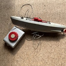 Alter Spielzeug U-Boot Plastik