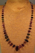 Tourmaline Chain Necklace 133