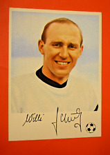Knorr Fußball WM 1966 Willi Schulz Deutschland Hamburger SV ungeklebt