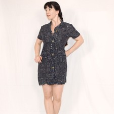 Schwarz glänzende Dederon