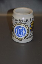 Bierkrug - 100 Jahre Bürgerbräu Hof 1864-1964 - 0,5 Liter