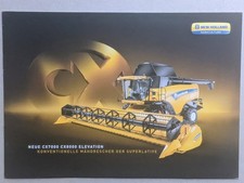 NEW HOLLAND CX7000 CX8000 ELEVATION Mähdrescher Prospekt Traktor Schlepper