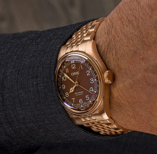 Oris big crown original bronze - crown,