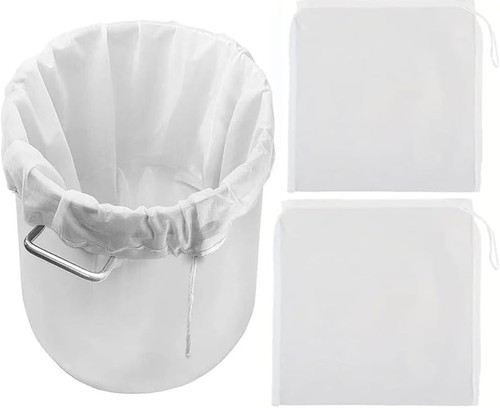 3er nylon filterbeutel 45x60cm - filterbeutel,