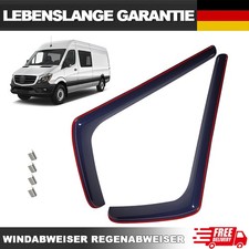 2-Tlg Windabweiser Regenabweiser Getönt Für Mercedes-benz Sprinter W906 2006-18