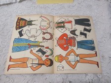 60er Jahre Bastelbogen 