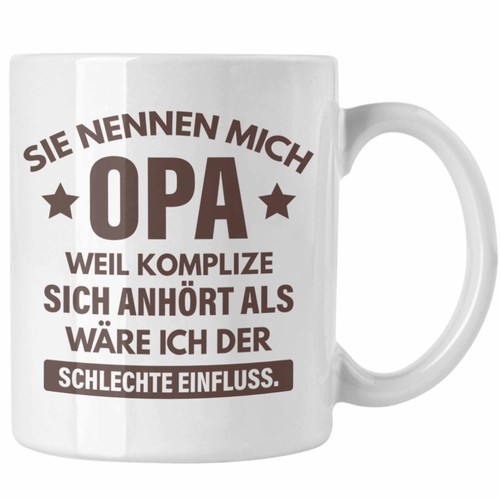 Trendation lustige tasse opa - -,