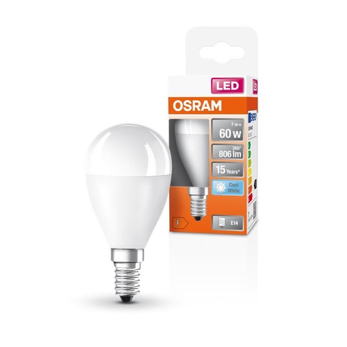 Osram e14 led lampe - star, matt